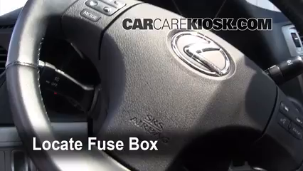 2008 Lexus IS250 2.5L V6 Fuse (Interior) Replace